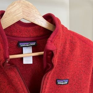 Patagonia Red Zip-Up